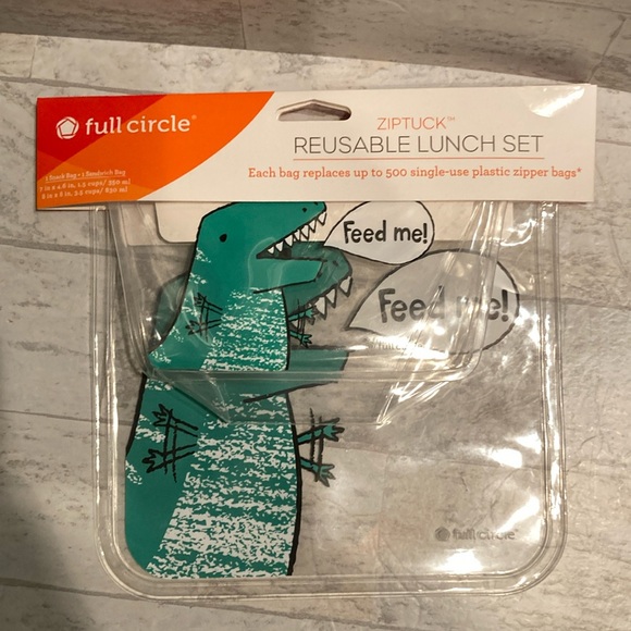 Ziptuck Sustainable Reusable Snack Bags & Sandwich Bag Bundle - Picture 2 of 13